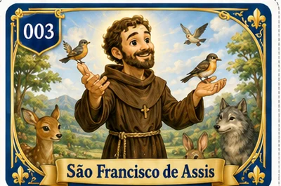 Figurinha 003 · São Francisco de Assis